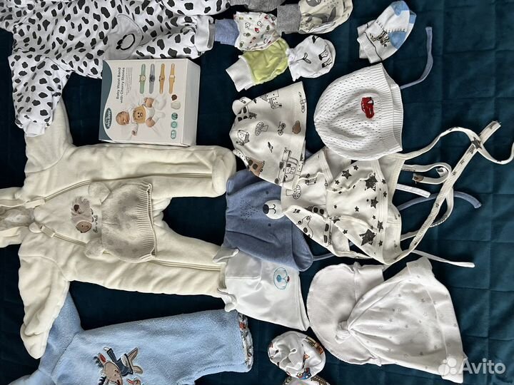 Большой пакет одежды от 0 до 3 месяцев