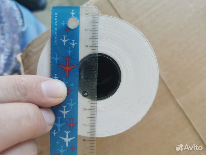 Чековая,кассовая лента,80 мм (80 метров)