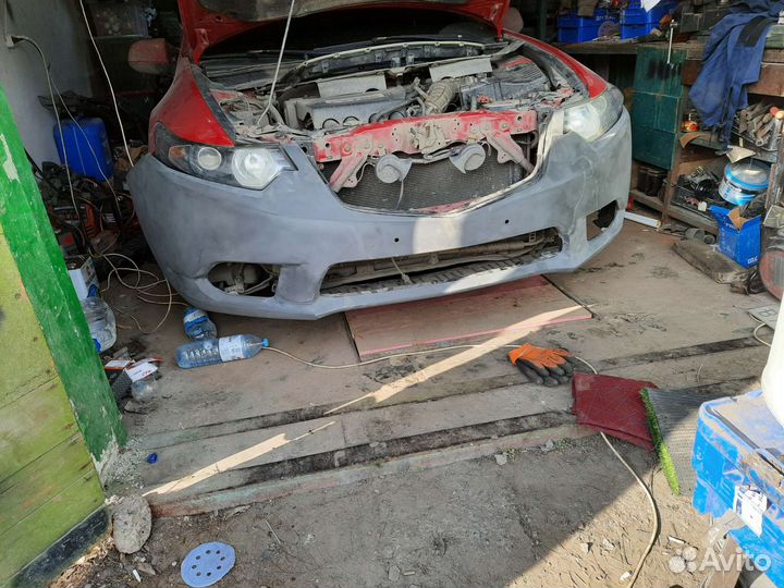 Бампер honda accord 8 рестайл