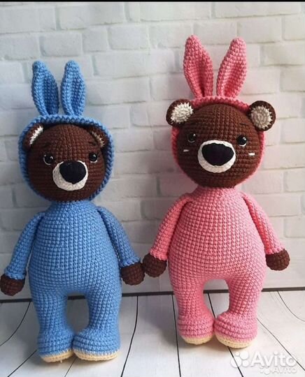 Медвежата ручная работа