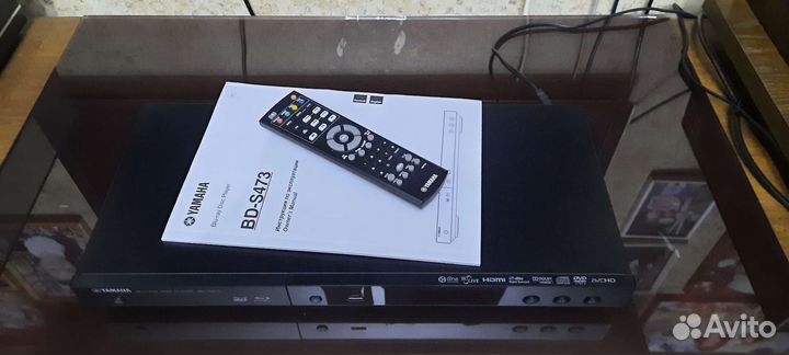 Yamaha BD-S473 документы и пульт