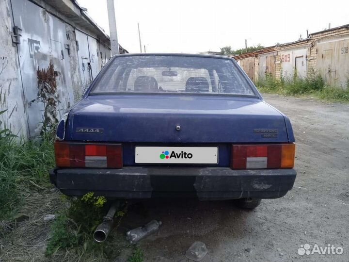 ВАЗ 21099 1.5 МТ, 1998, битый, 160 000 км