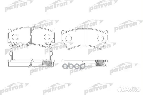 Колодки тормозные дисковые передн suzuki: balen