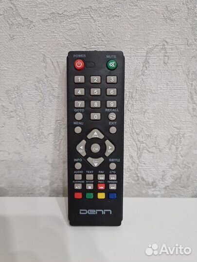 TV Приставка Тюнер Цифровой DVB-T2 Denn DDT121