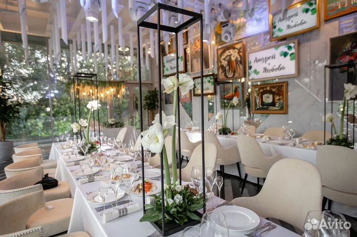 Оформление свадьбы, декор, флористика