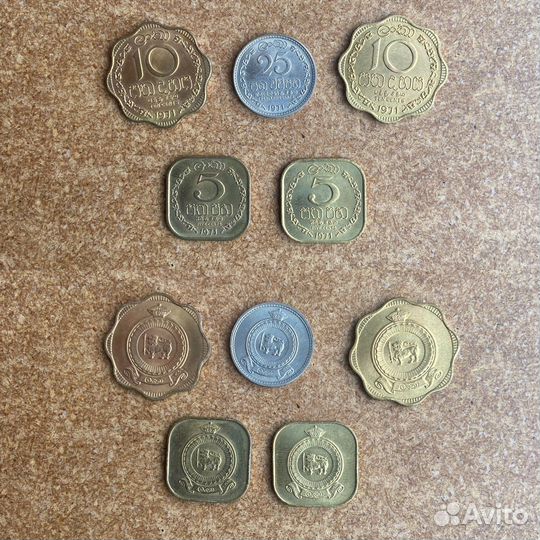 Монеты Малайзии, Шри Ланка, Цейлон