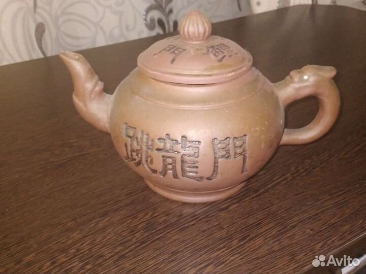 Заварочный чайник глиняный
