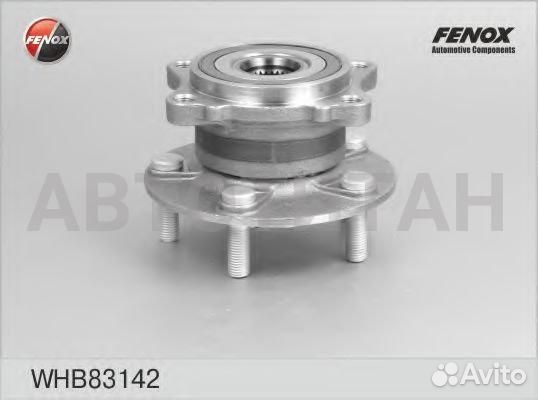 WHB83142 к-кт подшипника ступицы задней Mitsubishi Outlander XL, Peugeot 4007 07