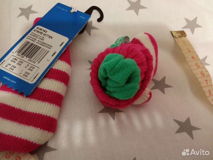 Варежки новые Аdidas