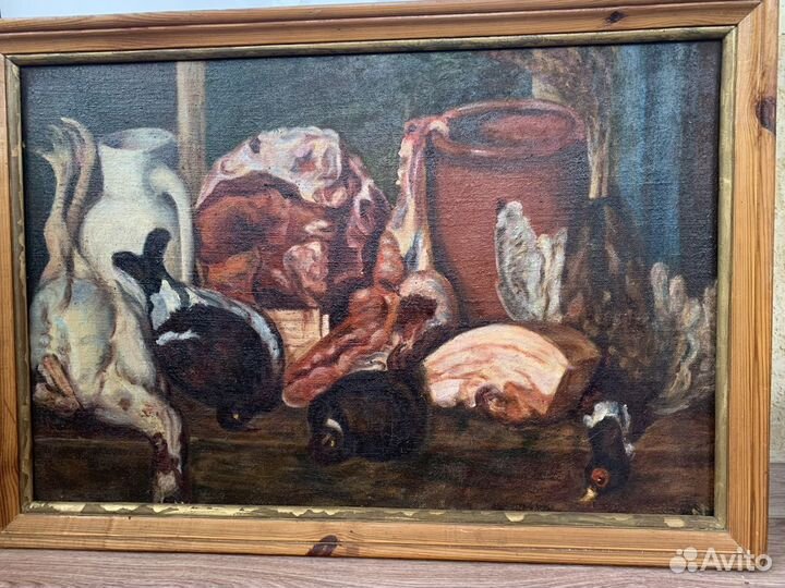 Картина маслом на холсте натюрморт