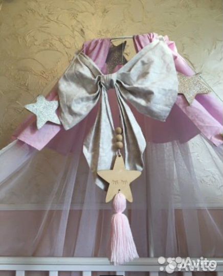 Бортики и балдахин