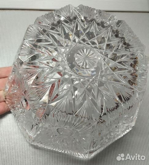 Салатница хрусталь/ваза для фруктов/конфет