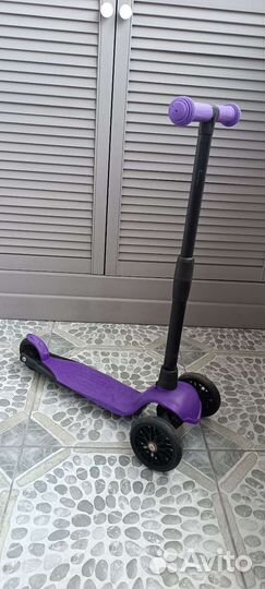 Самокат детский трехколесный бу