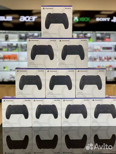 Новый/Геймпад DualSense/Sony PS5/Black