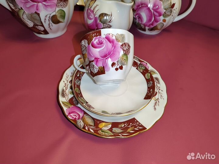 Сервиз чайный старые Вербилки Барбарис