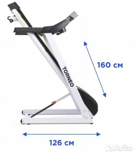 Беговая дорожка torneo t 205 smarta
