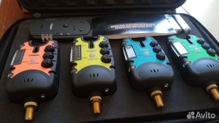 Сигнализаторы поклевки 4+1 с пейджером