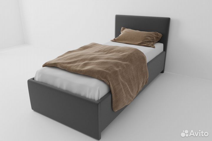 Кровать эко Стандарт с ортопедическим основанием