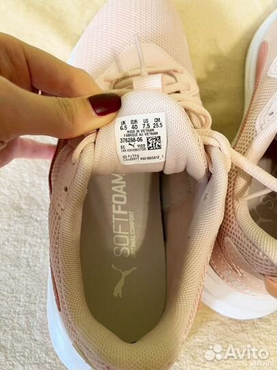 Кроссовки puma incinerate chalk pink-rosette