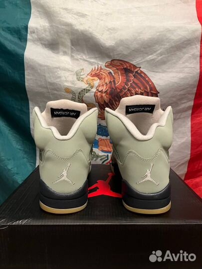 Nike air jordan 5 jade оригинал