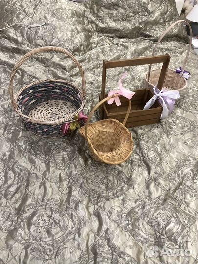 Корзинки, подарочные коробки