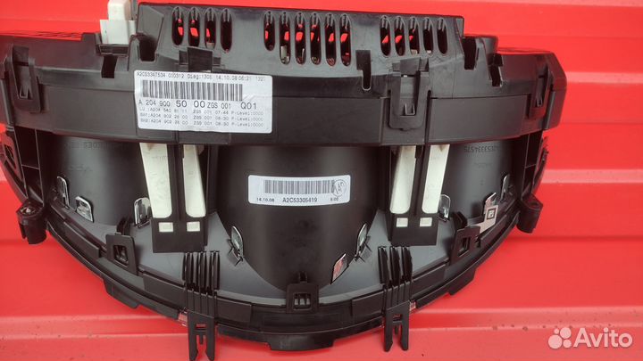 Приборная панель приборка Mercedes w204