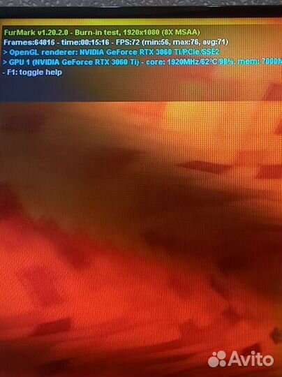 Видеокарта Gigabyte RTX 3060Ti eagle 8гб