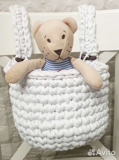 Корзины-органайзер для детской кроватки