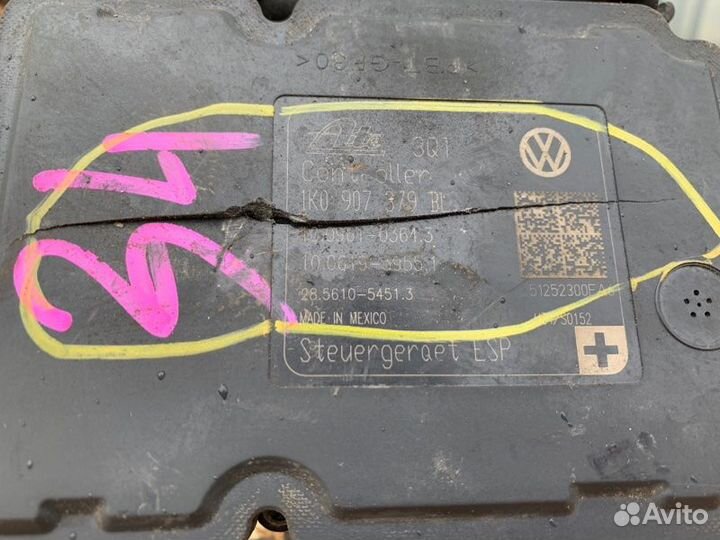 Блок abs Volkswagen Golf 6 2008-2012