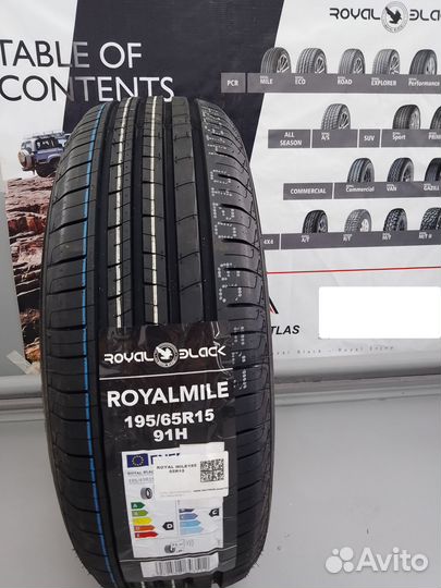 Royal Black Royal Mile 195/65 R15 91H