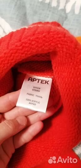 Комплект шапка и шарф Артек