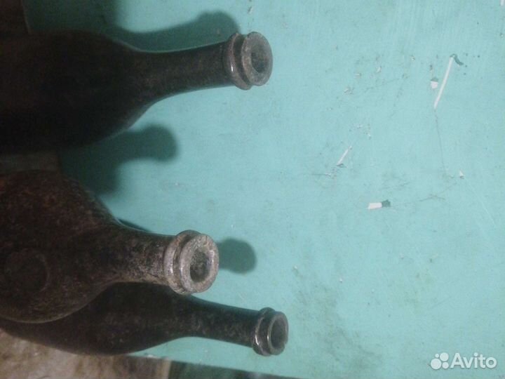 Старинные бутылки