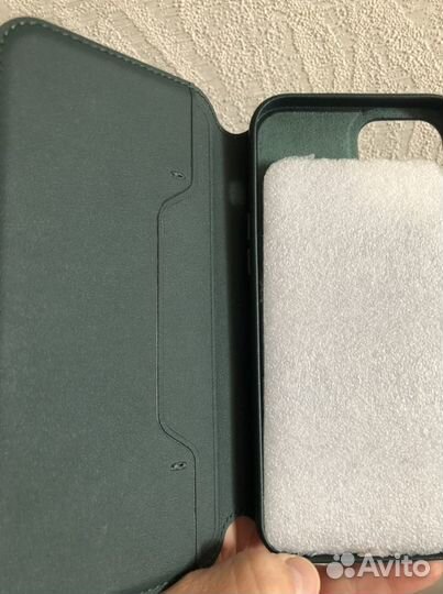 Чехол на iPhone 12 pro max кожа