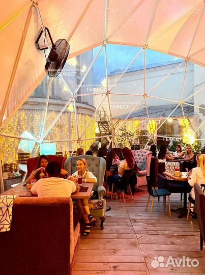 Шатер для банкетного зала, кафе, ресторана D11м