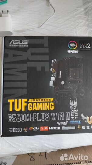 Материнская плата am4 b550m