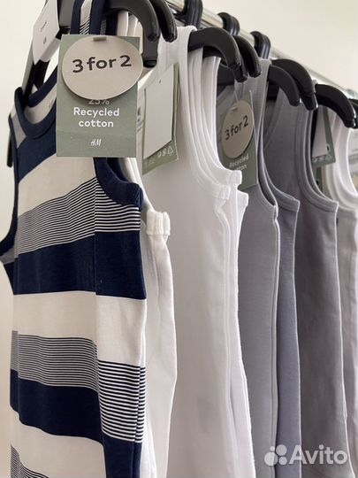 Майки и трусы hm c&a новые