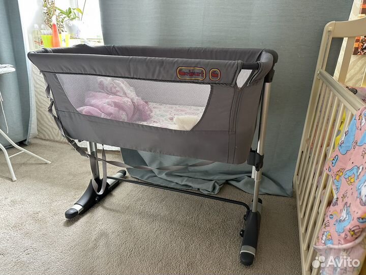 Приставная кроватка