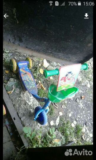Самокат детский бу