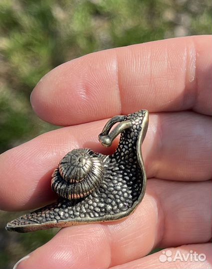 Улитка из меди