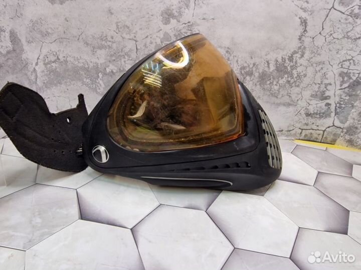 Маска пейнтбольная DYE I4, black