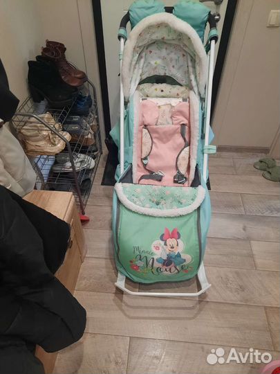 Детские санки коляска бу