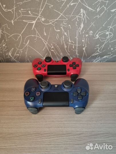 Sony PS4 Slim 1 Tb + 2 геймпада + Extra