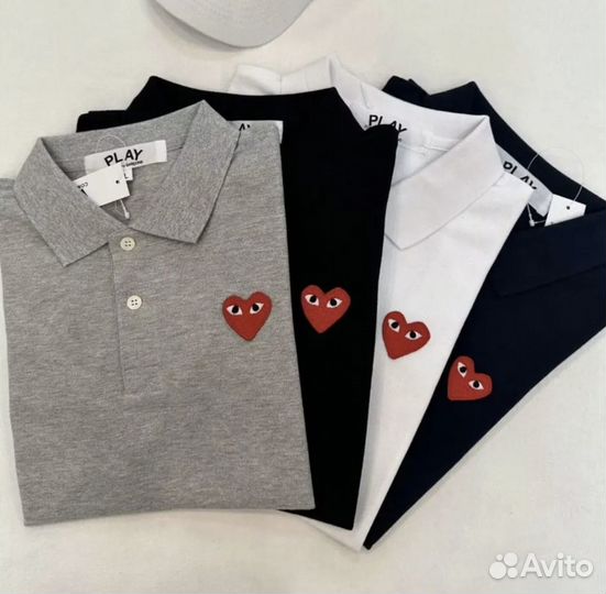 Футболка поло Comme Des Garcons