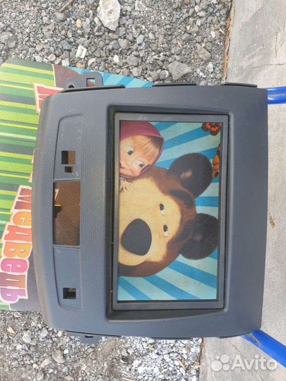 Рамка на автомагнитолу на мицубиси аутлендер хл