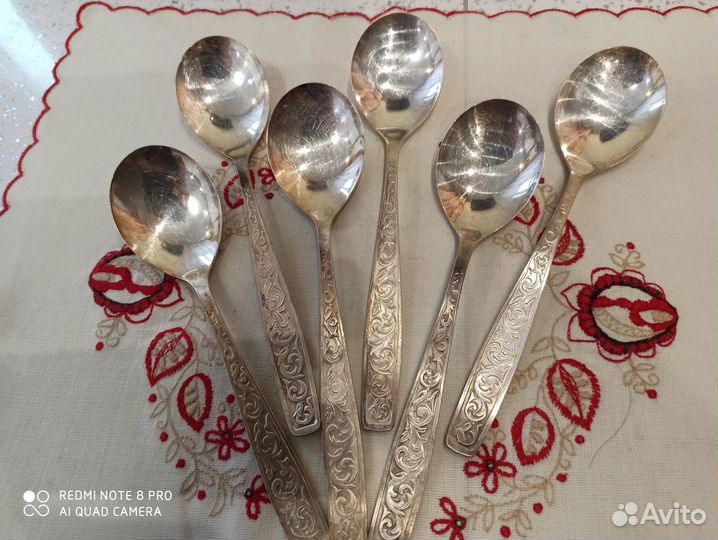 Столовые приборы мельхиор СССР