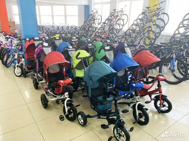 Новый трехколесный детский велосипед в Казани