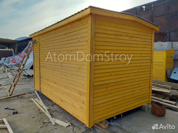 Новые деревянные бытовки