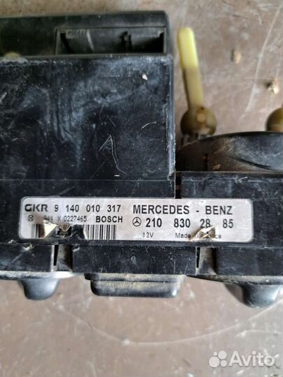 Блок управления климатом Mercedes W210