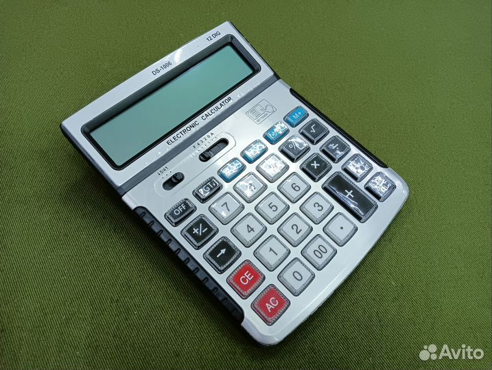 Калькулятор большой 12-значный