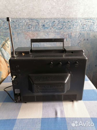 Телевизор ретро ссср, Сапфир, переносной